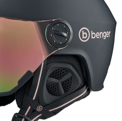 BengerVisierhelm - schwarz