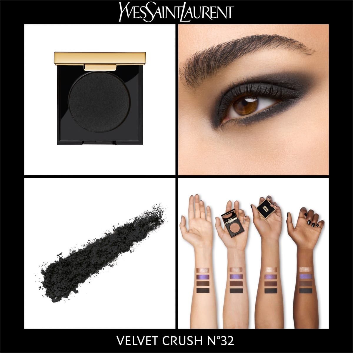 YVES SAINT LAURENT Velvet Crush Ombre à Paupières