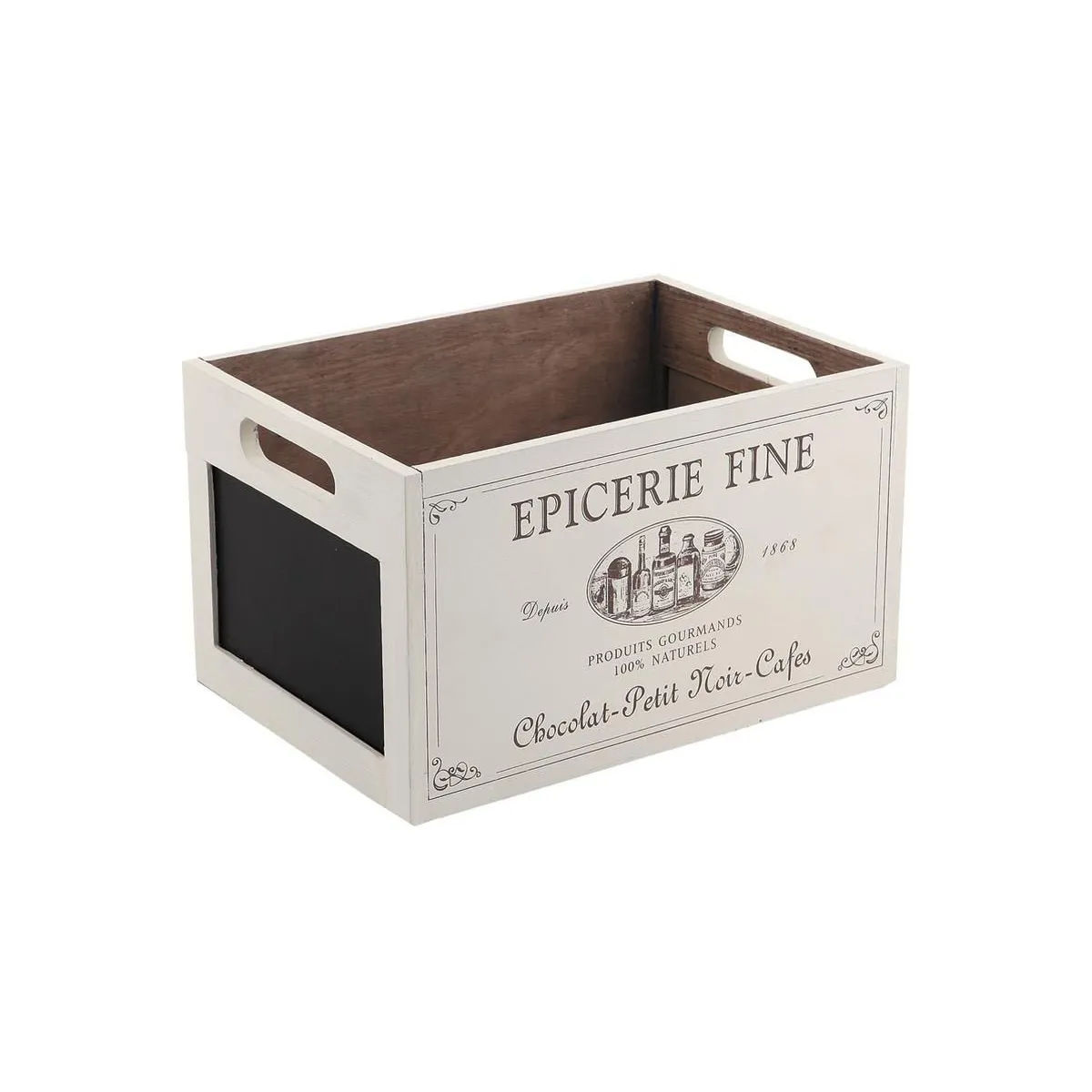Aubry Gaspard Caisse bois épicerie fine