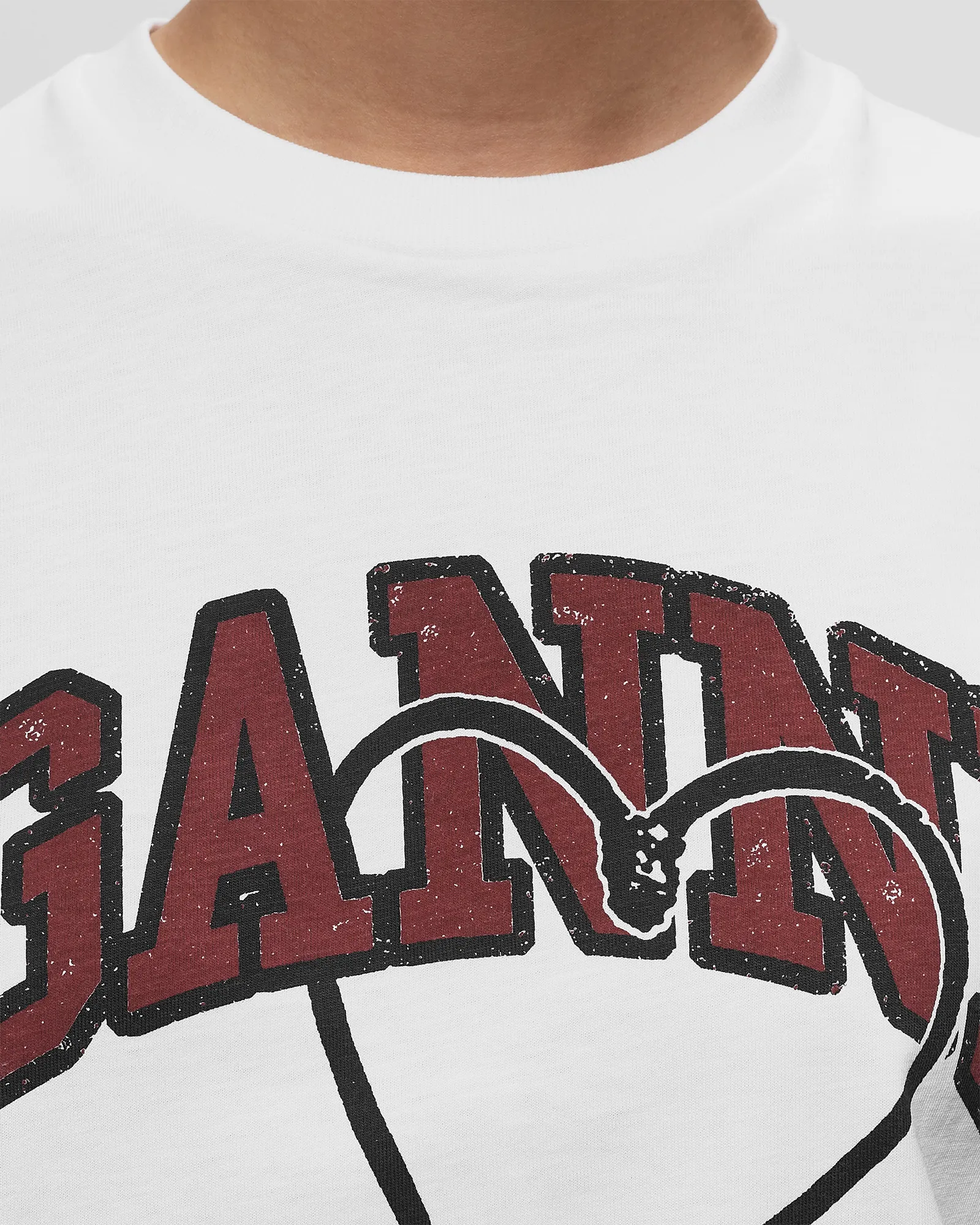Ganni Basic Jersey Cherry Relaxed Tee