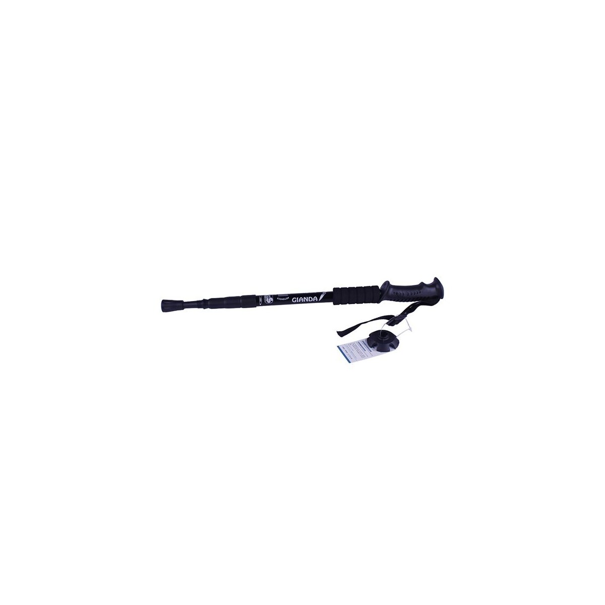 Sammenleggbar spaserstokk i justerbar lengde 50-105 cm