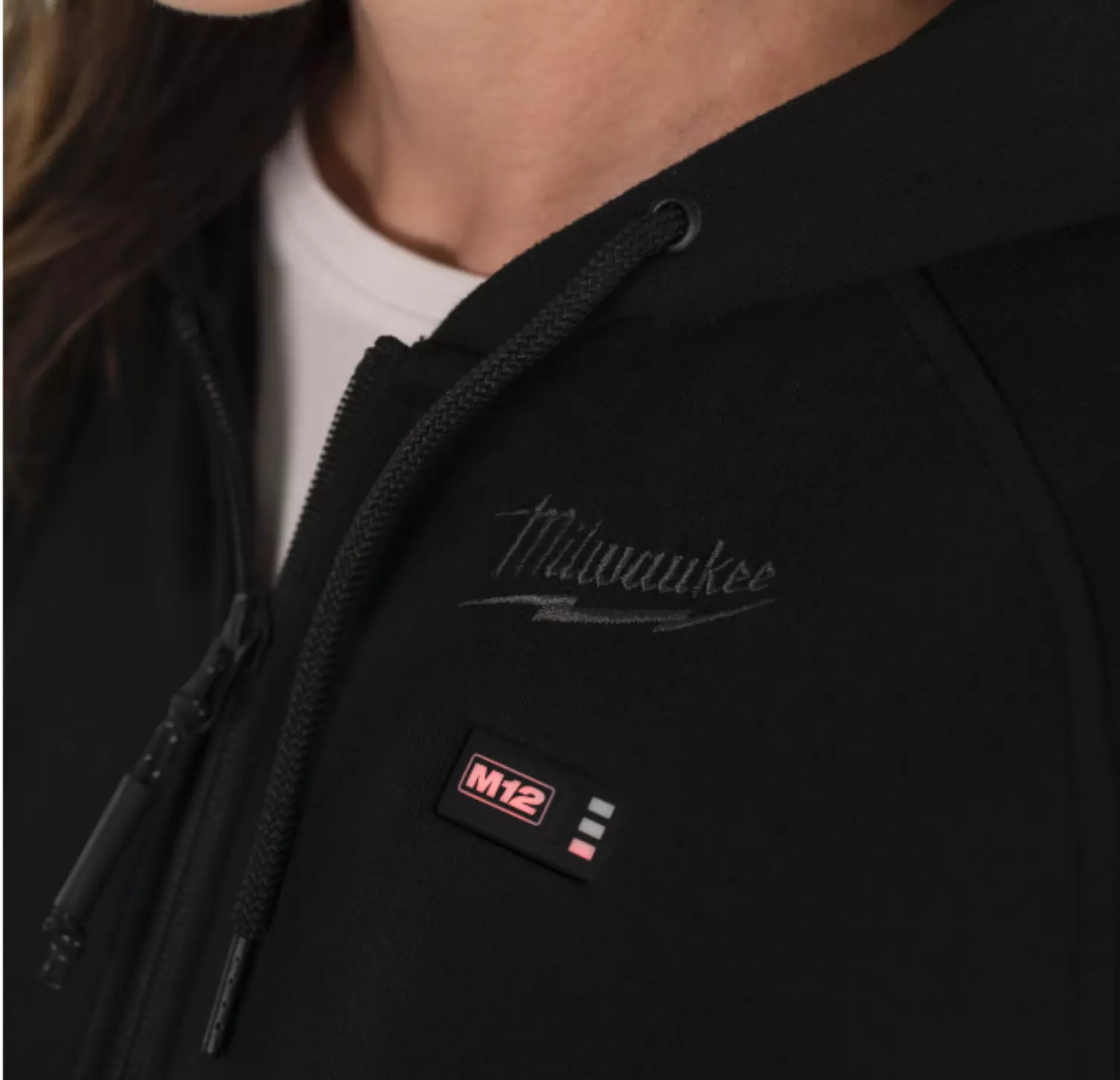 Milwaukee M12 HHLBL1-0 (M) Heated hoodie ladies zwart