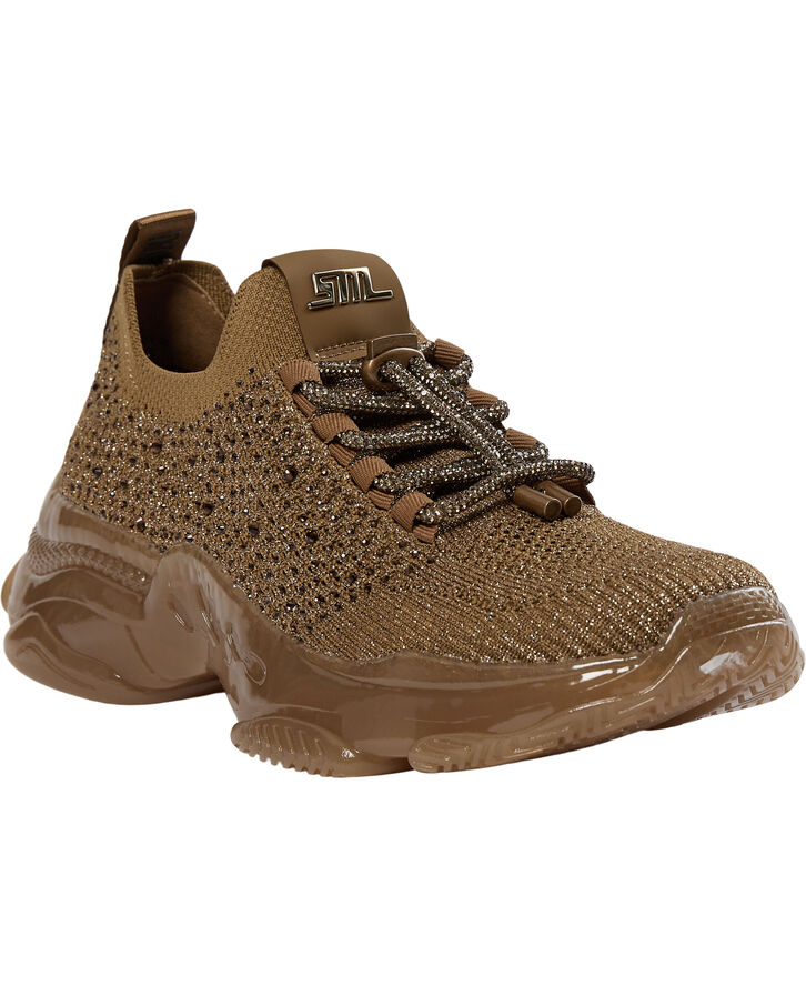 Steve Madden Meter Sneaker Bronze/clear