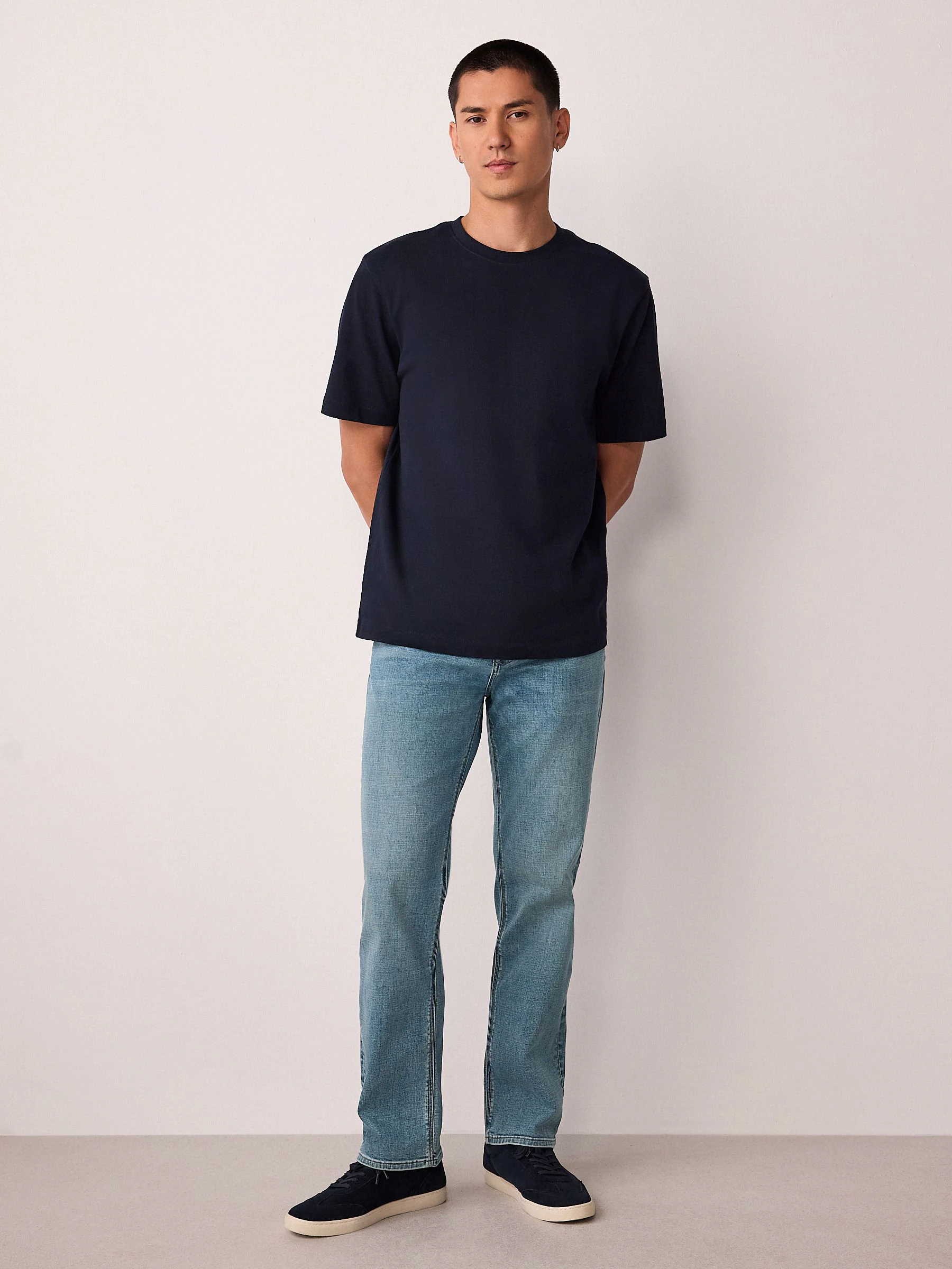 Lichtblauw - Straight fit - Motionflex jeans