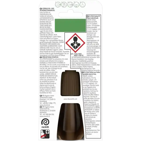 Fühl dich wohl Aroma-Öl Flakon Nachfüller Lebensfreude