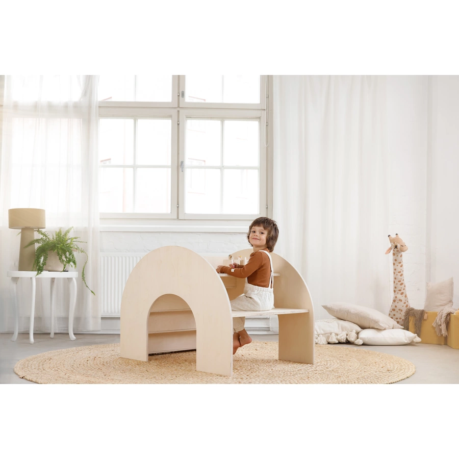 Fitwood KUMPU Montessori Bücherregal, Birke
