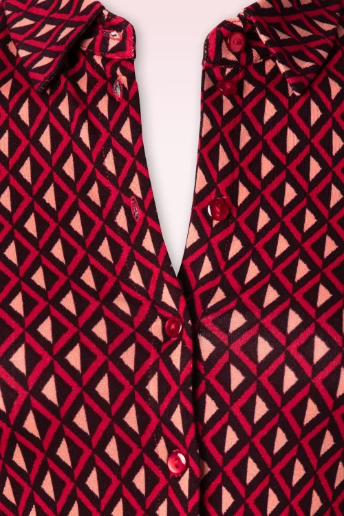 Surkana Sara blouse in rood