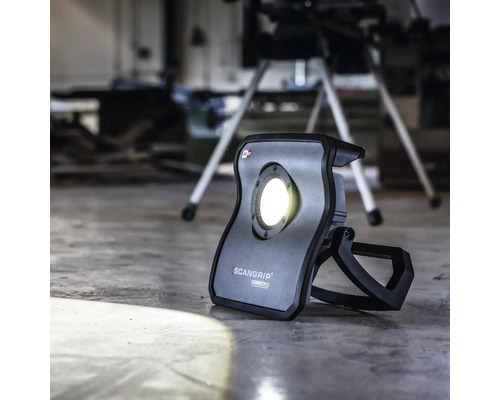 Scangrip Nova 10 Connect werklamp IP65 75W 10000 lm zwart Compatibel met Metabo/CAS accusysteem