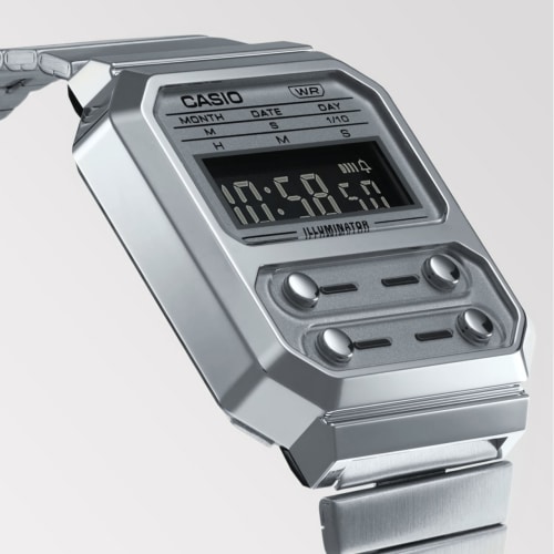 Montre Vintage A100WE-7BEF Acier