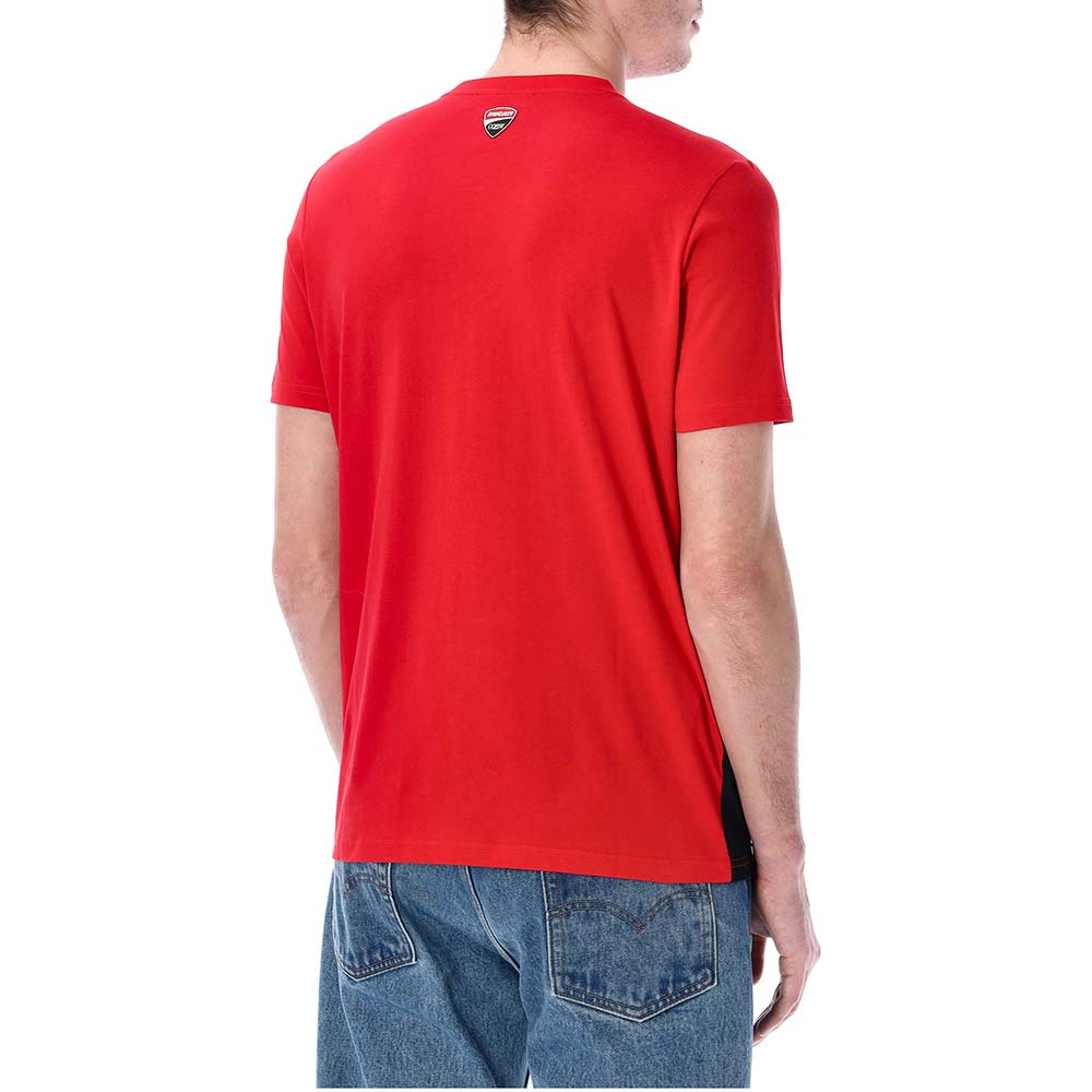 ducati racing - T-shirt Corse N°3 Noir / Rouge