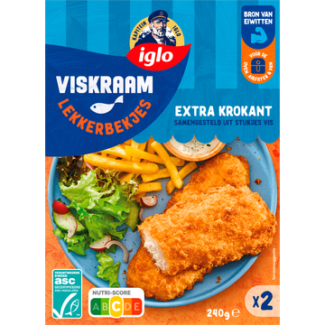 Iglo Viskraam Lekkerbekjes 2 Stuks