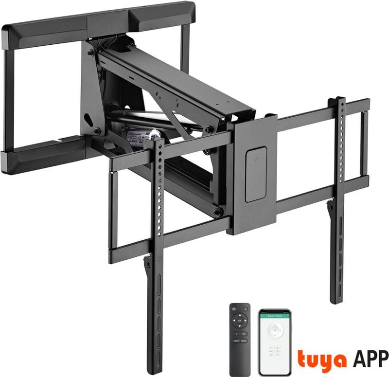 My Wall - HP65L - TV-beugel - Gemotoriseerd - Kantelbaar, Inklapbaar, Afstandsbediening, Max. 50 kg