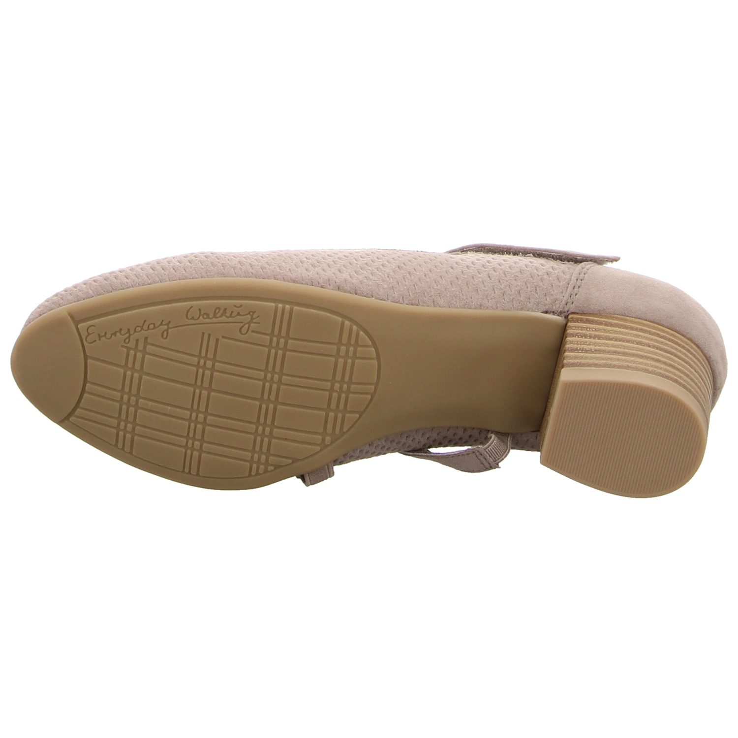Jana Spangenpumps grau grau