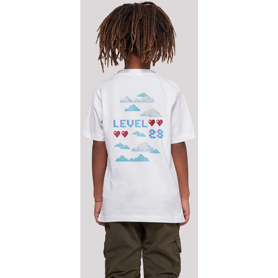 F4NT4STIC T-Shirt Happy New Year Silvester 2023 weiß