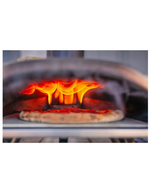 Ooni Pizzaoven Fyra - Buitenkeuken - 74x41x73 cm 10.4 kg Zwart Zilver Houtpellets Gestookt