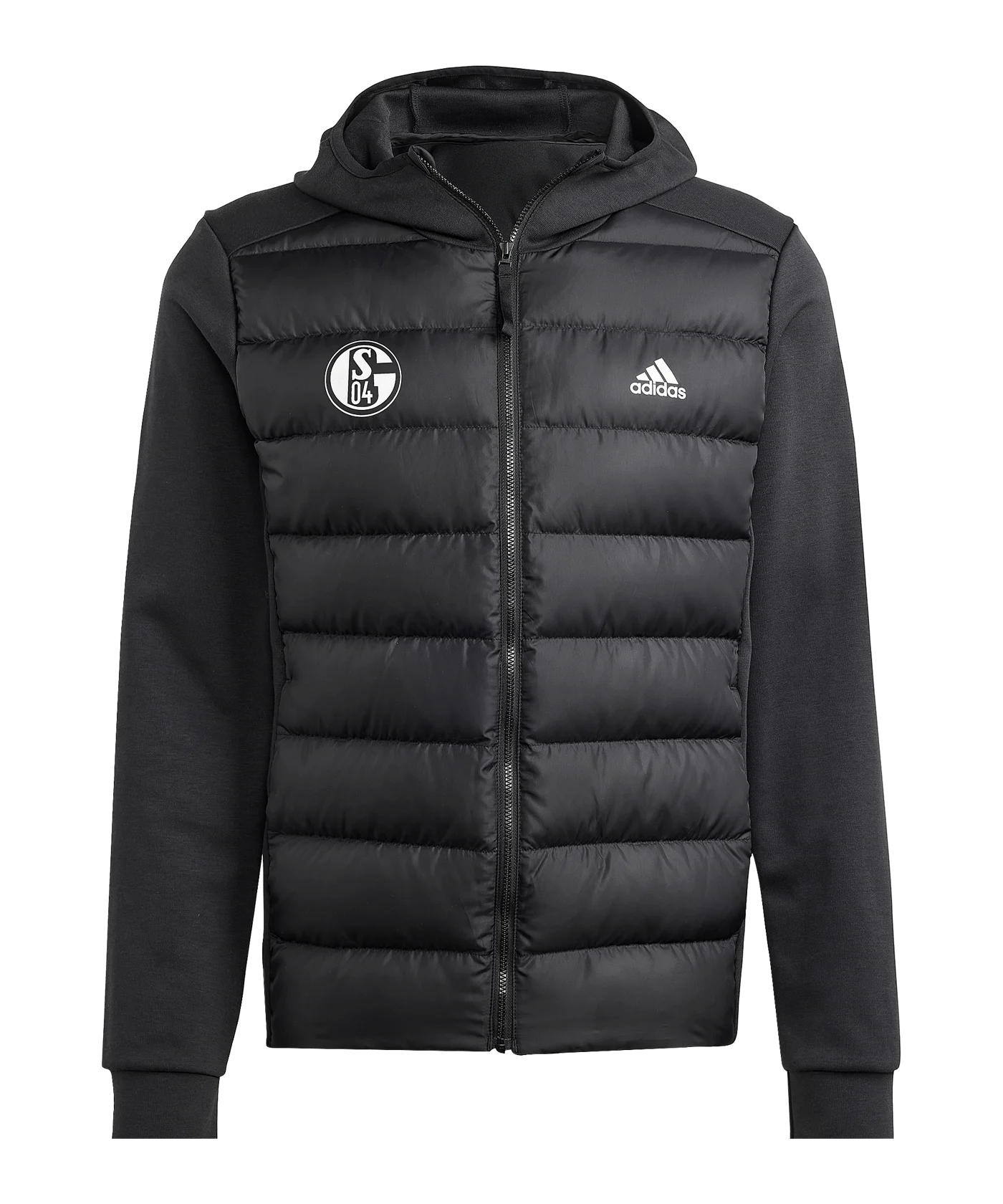 adidas FC Schalke 04 Winterjacke Schwarz
