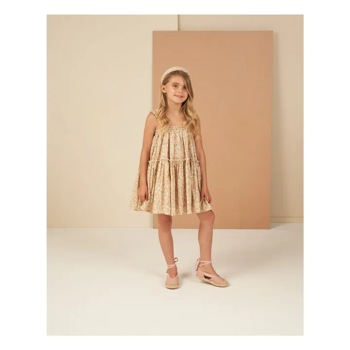 Rylee + Cru Robe Cicily Fleurie | Jaune