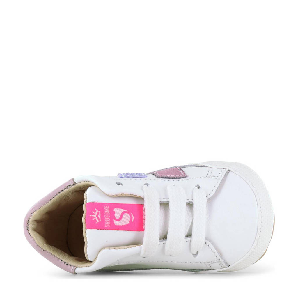 Shoesme sneakers wit/roze