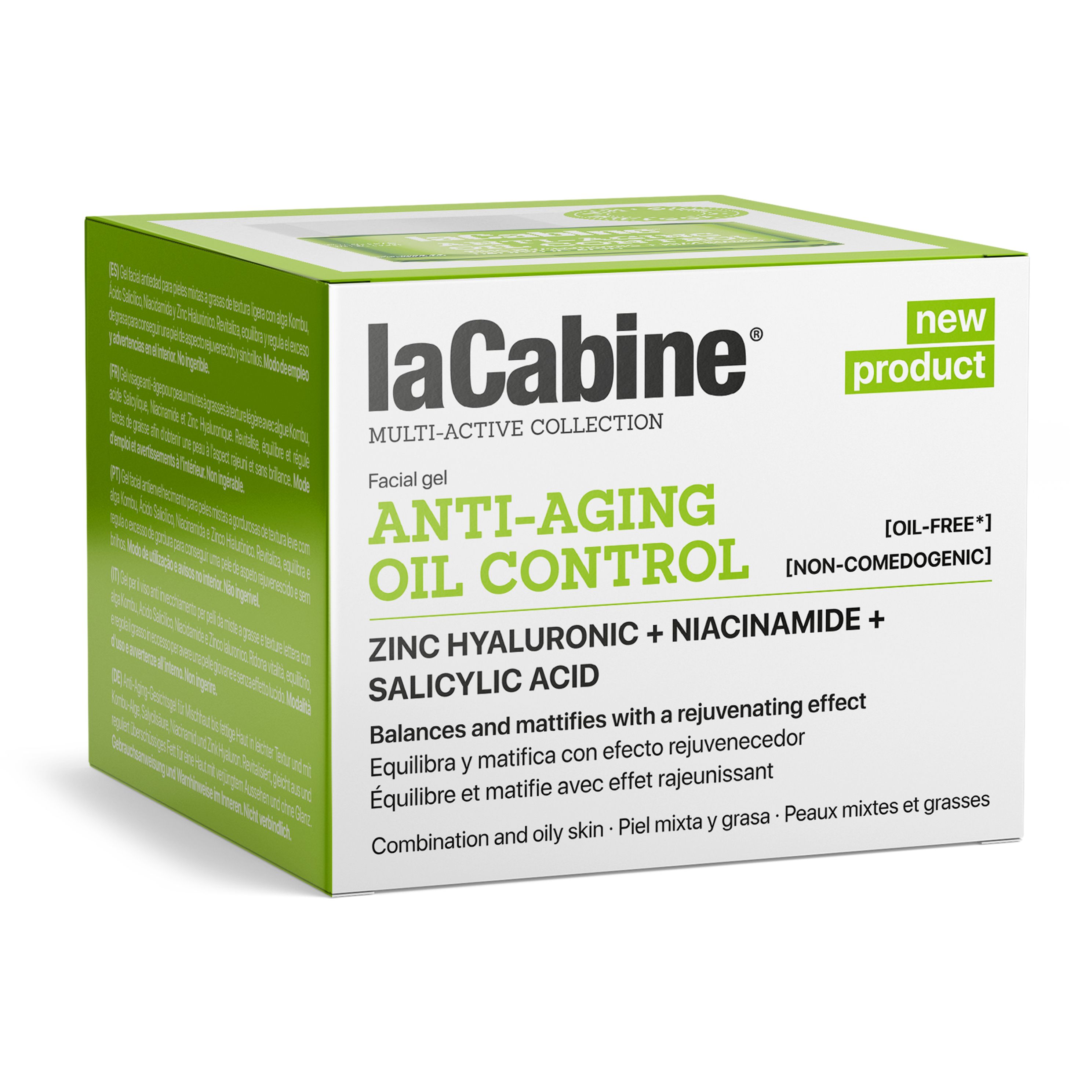 Anti Aging Oil Control Gel Facial Antiedad Cremas antiarrugas y antiedad