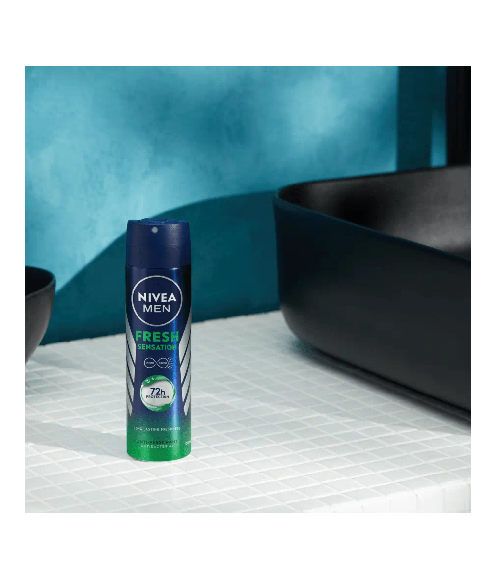 DÉODORANT ANTI-TRANSPIRANT HOMME SPRAY FRESH SENSATION