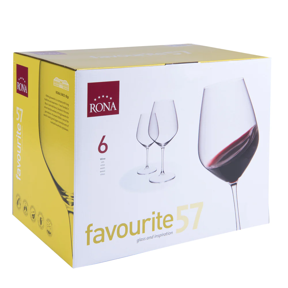Verre à Bordeaux Favourite 57 cl (lot de 6) Rona