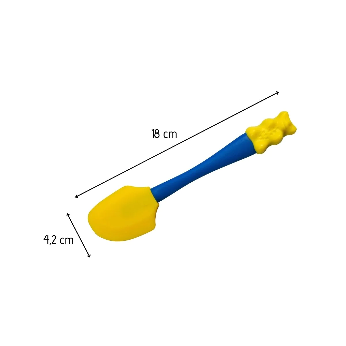 Spatule de cuisine et de pâtisserie en silicone 18 cm Haribo Zenker