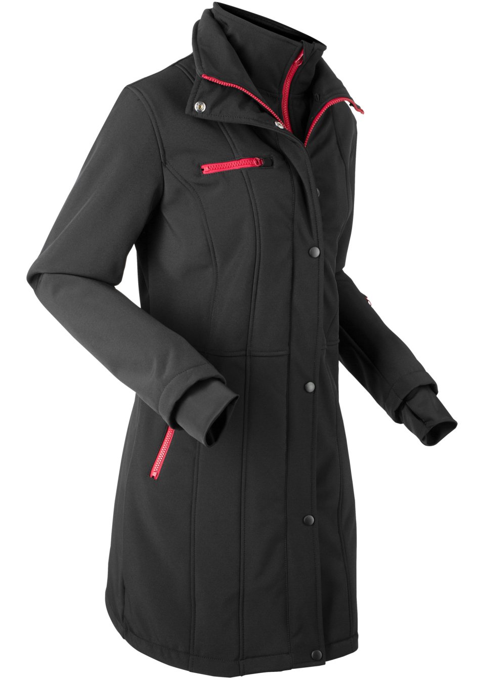 Veste softshell extensible et imperméable, style 2 en 1