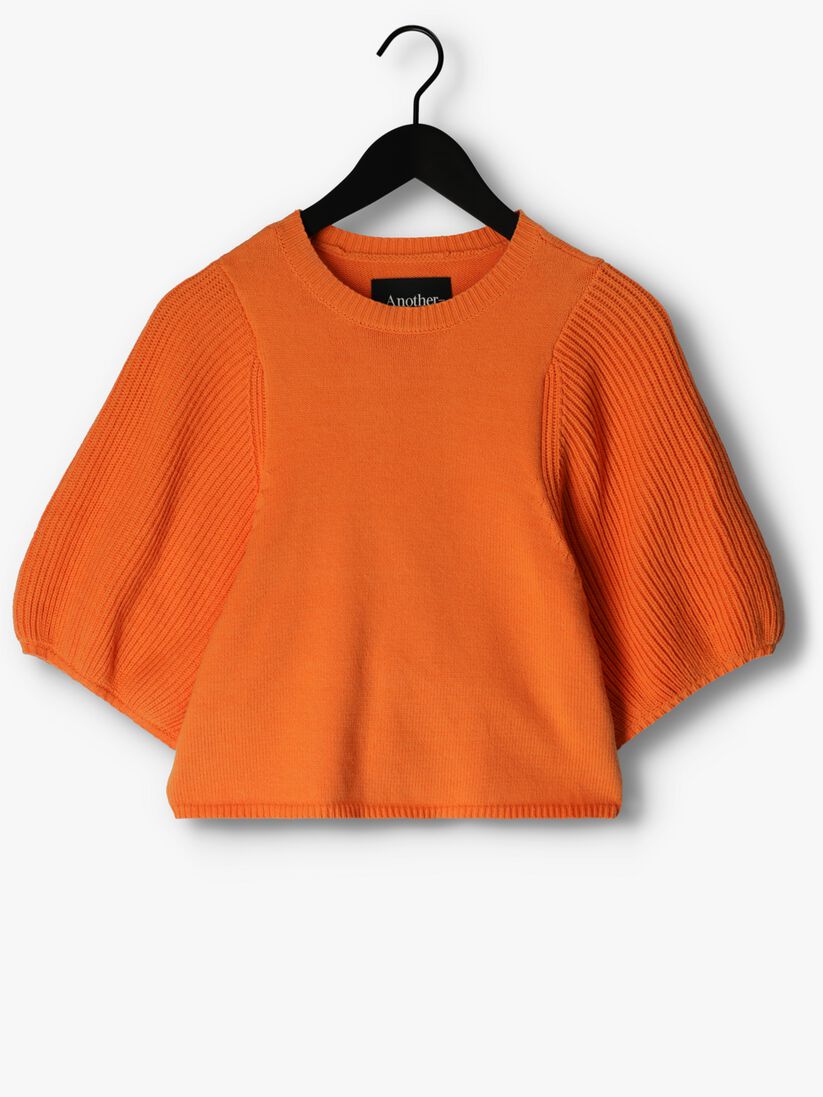 ANOTHER LABEL oranje another label trui aicha knitted pull