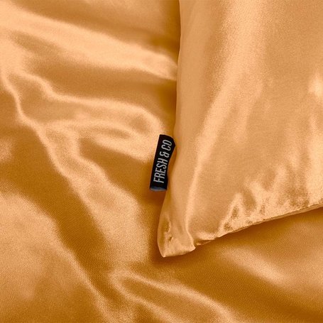 Dekbedovertrek Silk Satin - Bruin