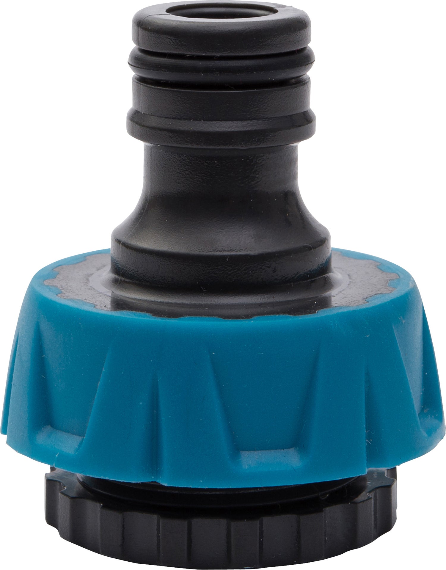 Intratuin kraanstuk 1/2 & 3/4 zwart/blauw