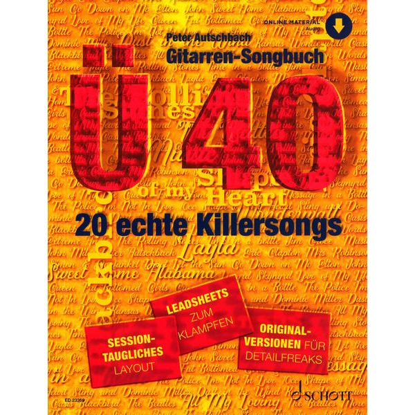 Schott Gitarren-Songbuch Ü40