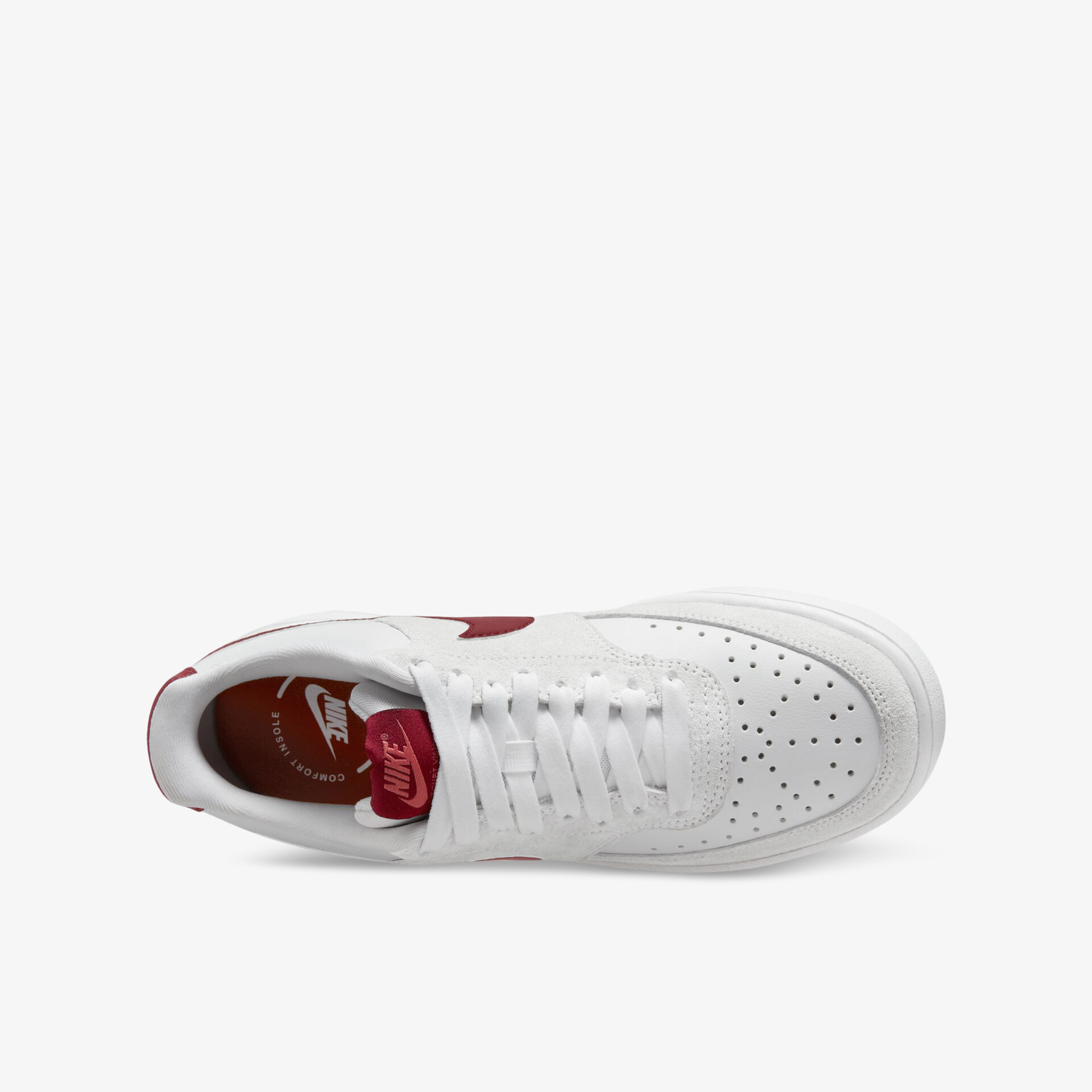 Nike Court Vision Low Damen Sneaker Low - weiß | reno.de