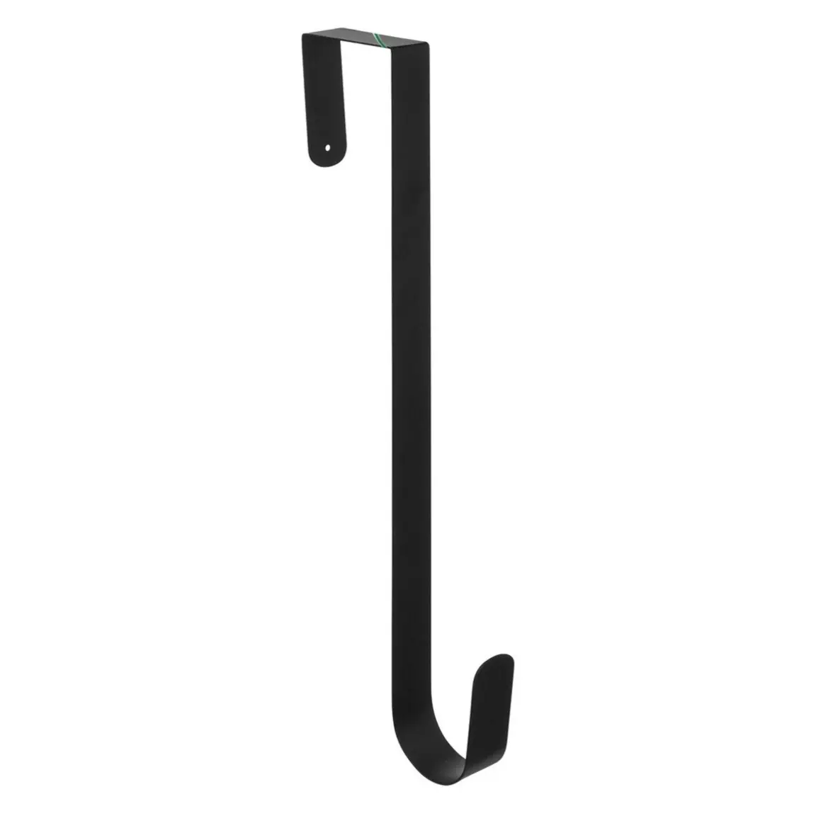 Porte-couronne pour porte (H37 cm) Uni Noir
