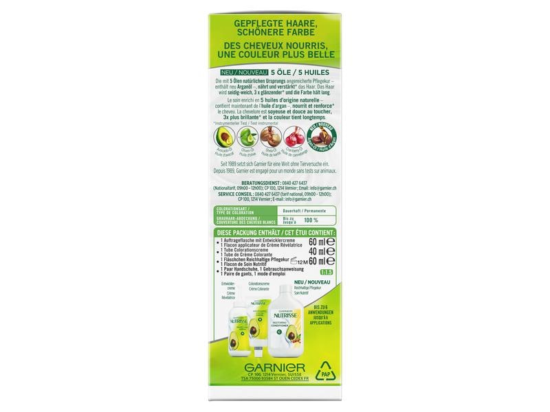 Garnier Haarcoloration Nutrisse Crème 70 Mittelblond Haarfarbe