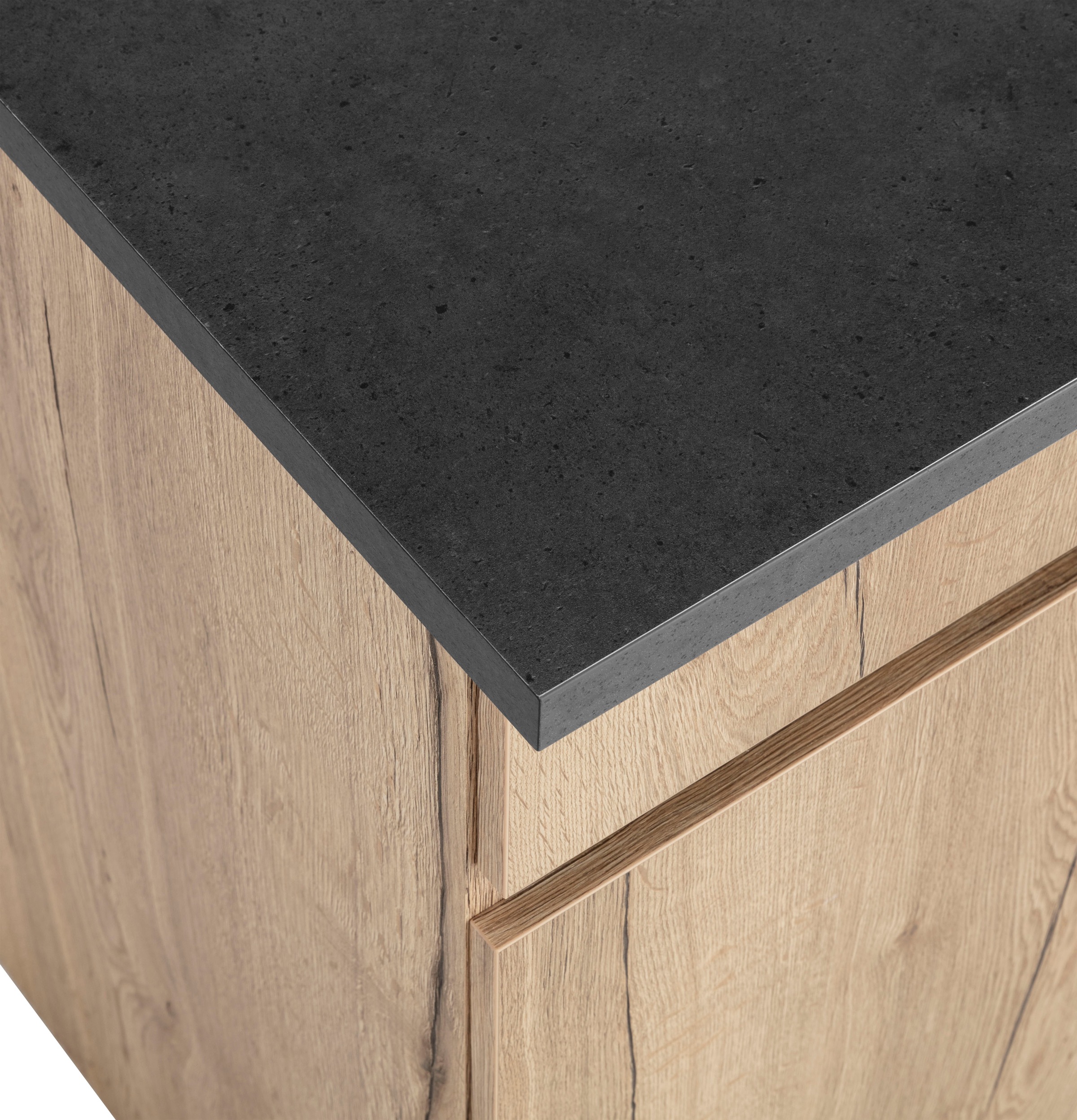 OPTIFIT Winkelküche »Roth« Stellmasse 300x175 cm, wahlweise mit E-Geräten, mit Apothekerschrank