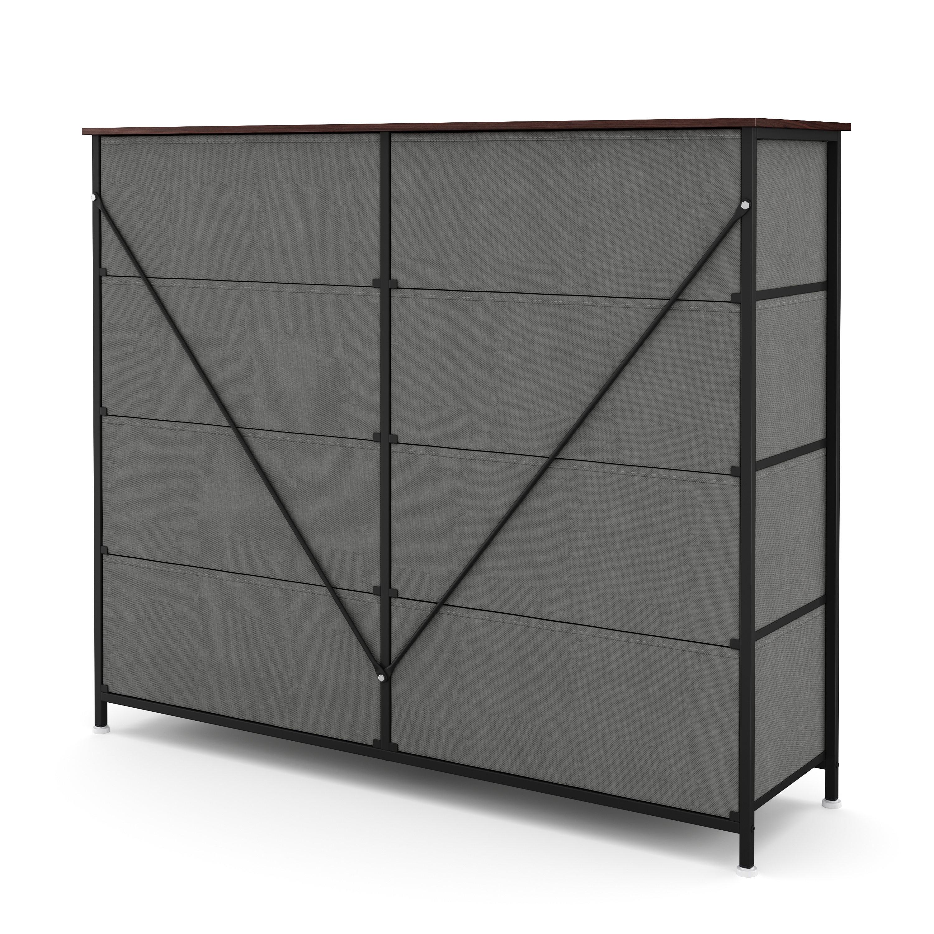 Sideboard MIKA 119 x 100 cm anthrazit