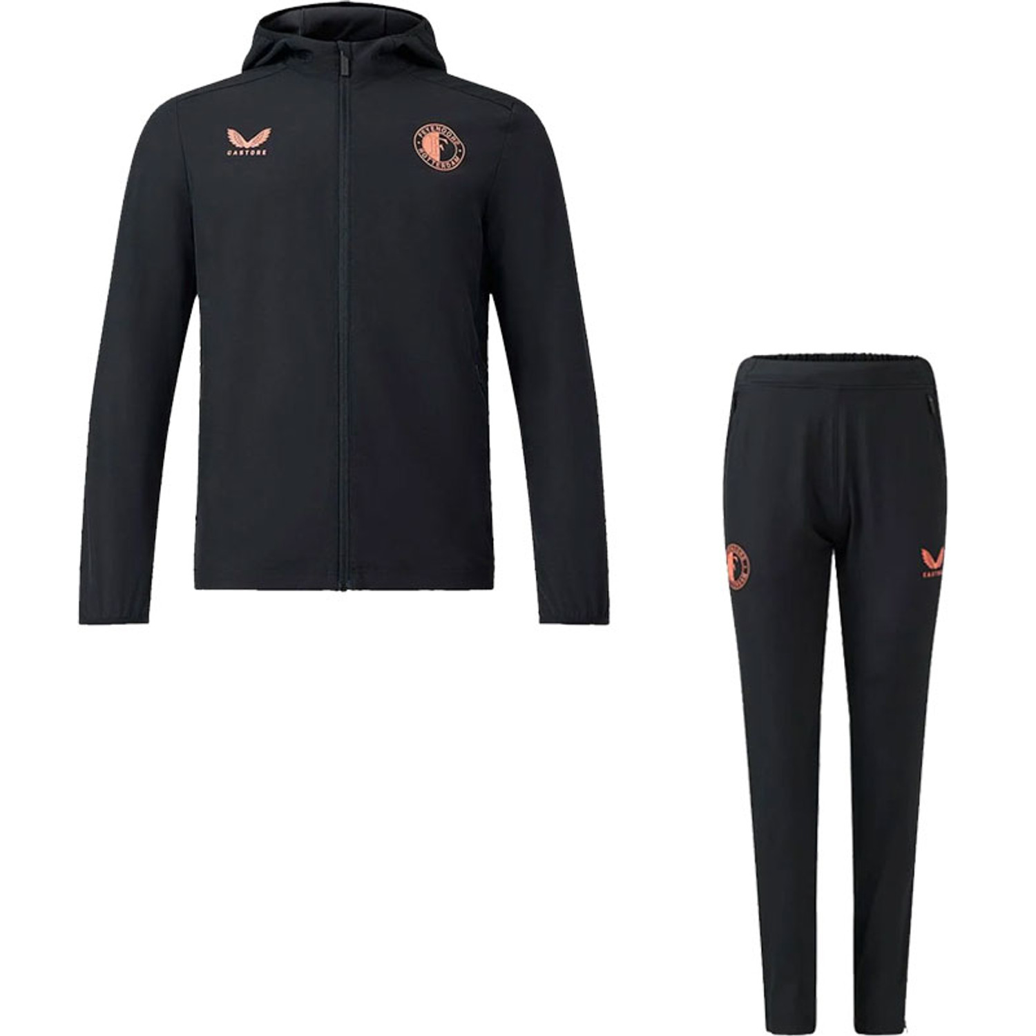 Castore Feyenoord Travel Hooded Trainingspak