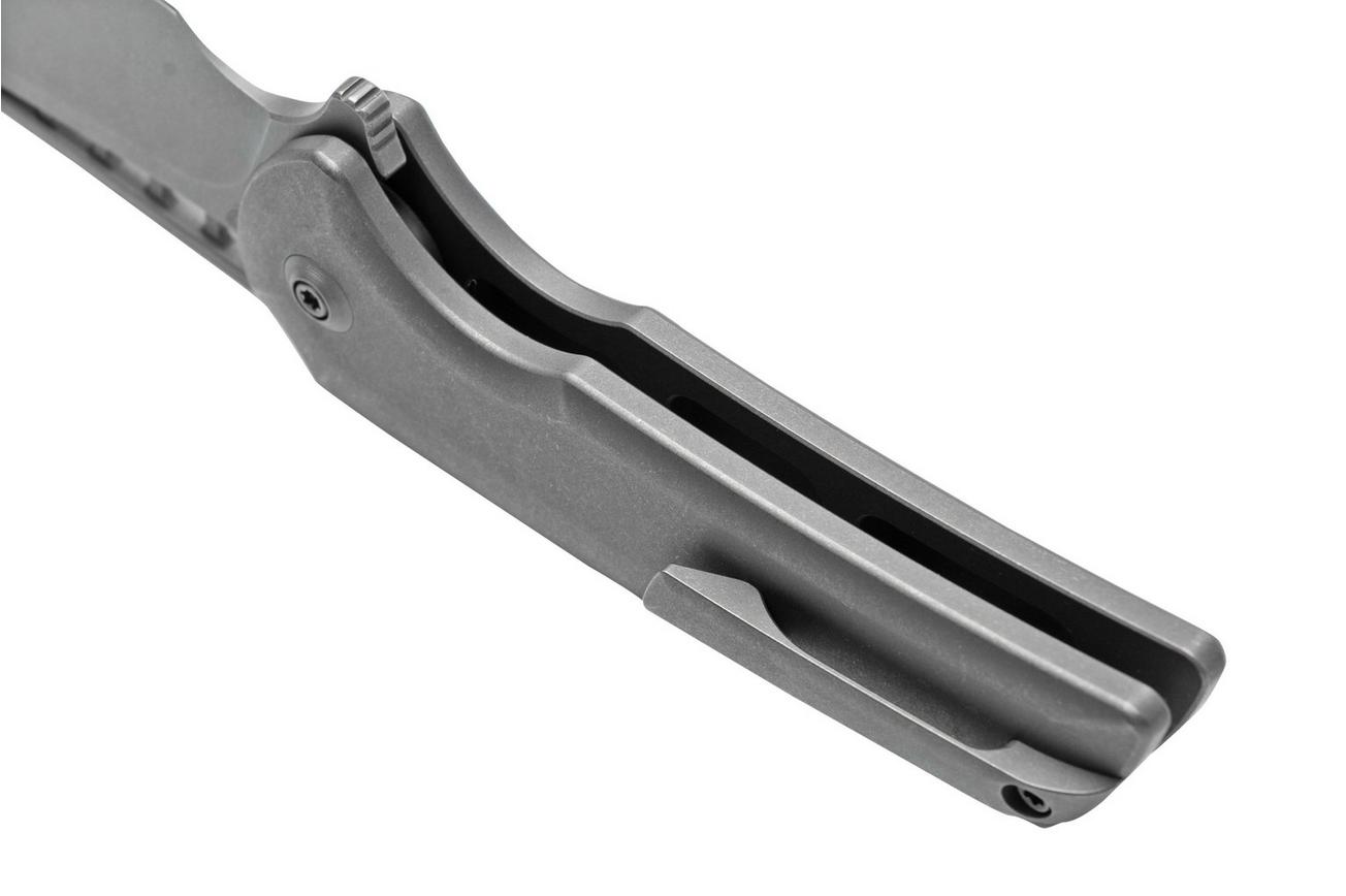 WE Knife Mini Malice WE054BL-2, Gray Titanium zakmes
