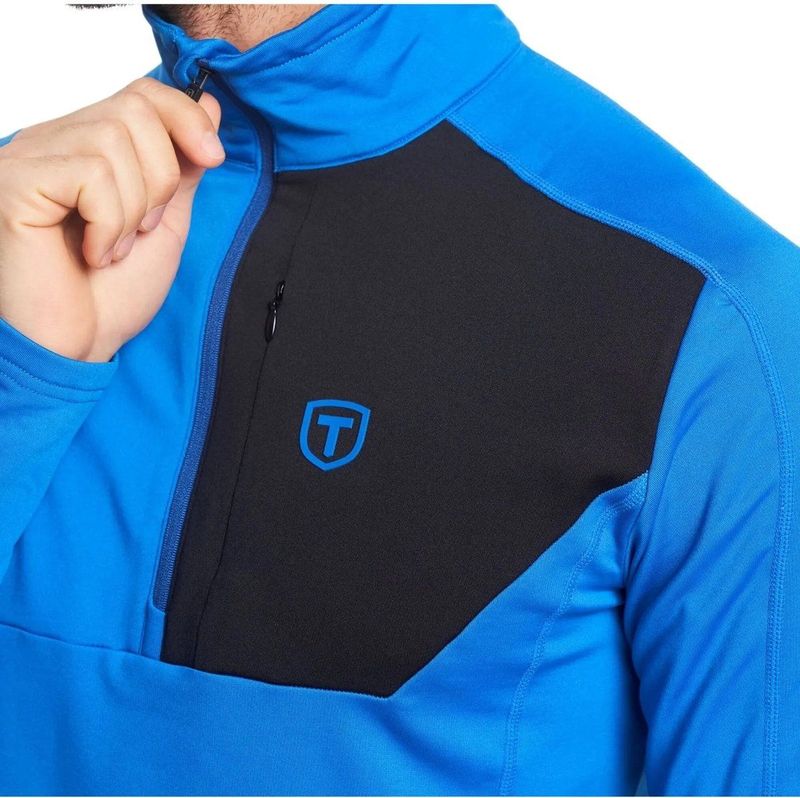 Tenson TXLite Half Zip Skipully Heren Blauw