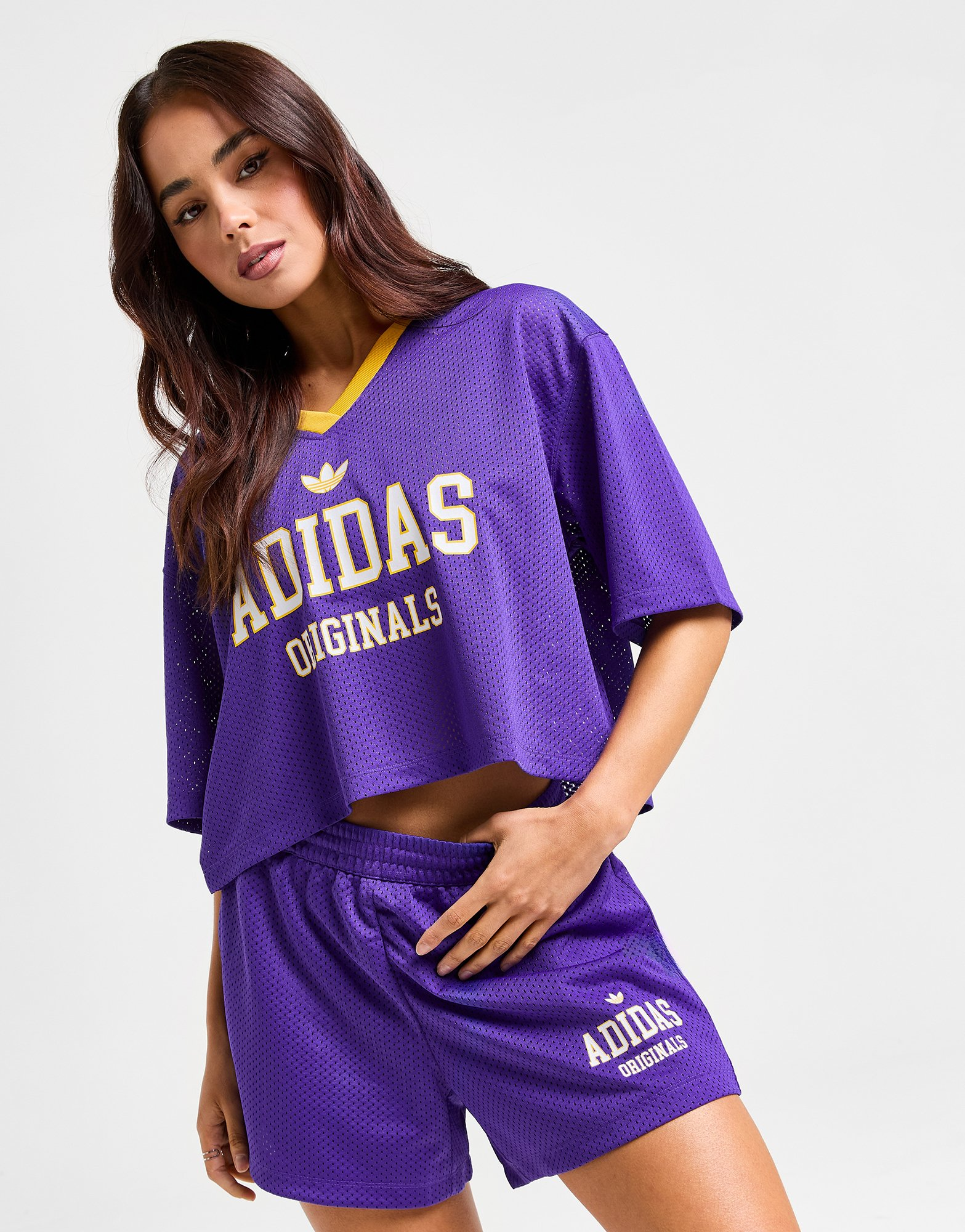 adidas Originals T-shirt Varsity Mesh Femme