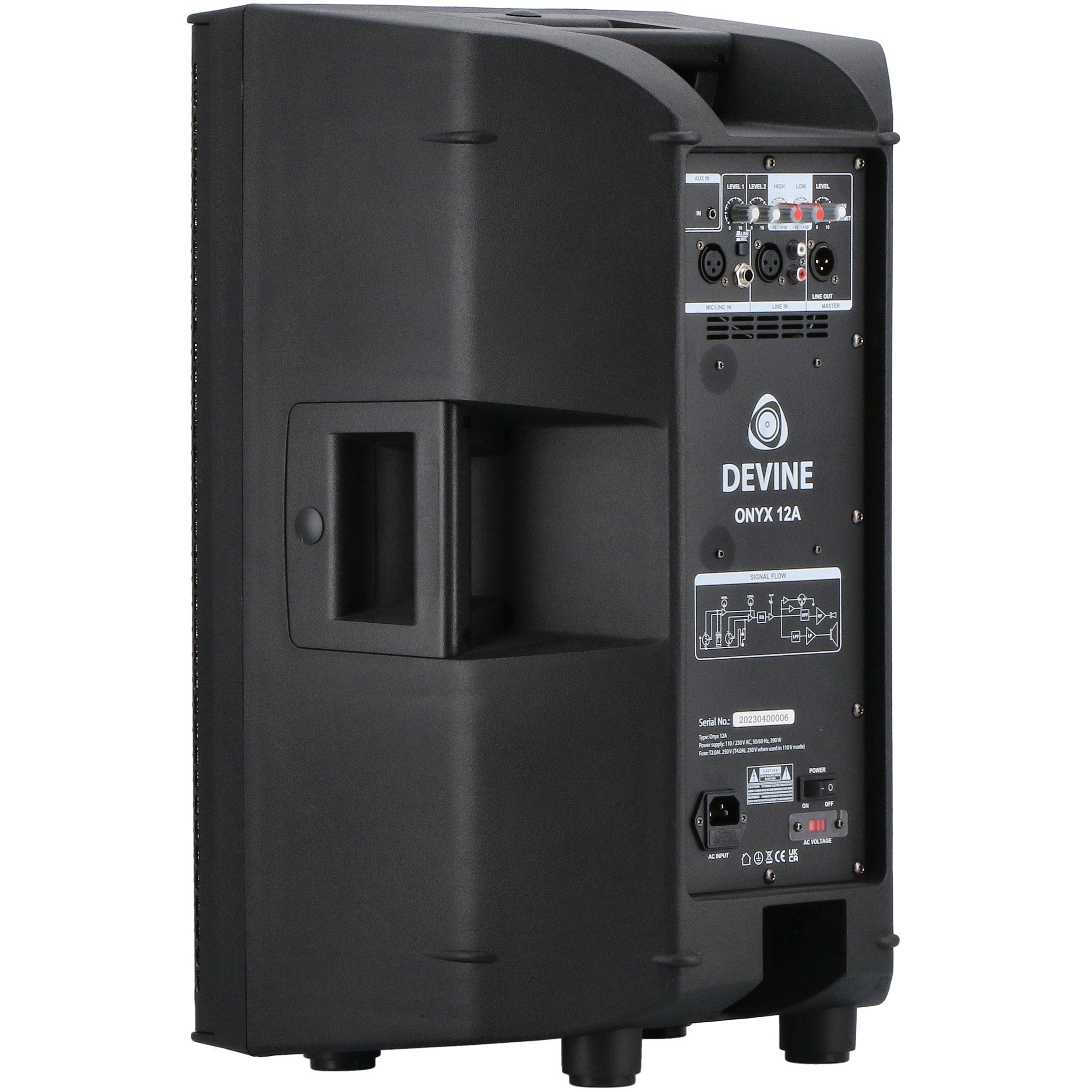 Devine Onyx 12A 12 inch actieve fullrange luidspreker