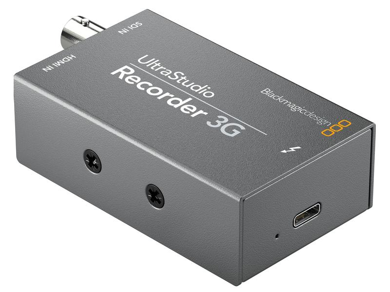 Blackmagic Design Pro Recorder UltraStudio 3G Recorder zum Aufnehmen und Streamen von SDI-Videoquellen