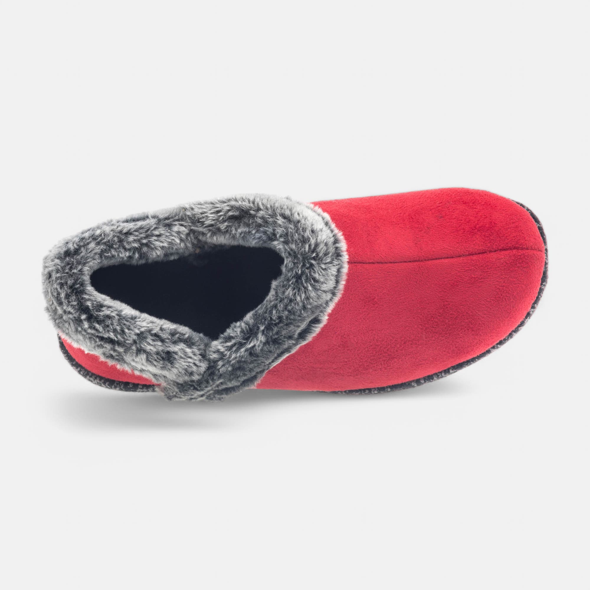 Pantoufles pieds sensibles Femme rouge