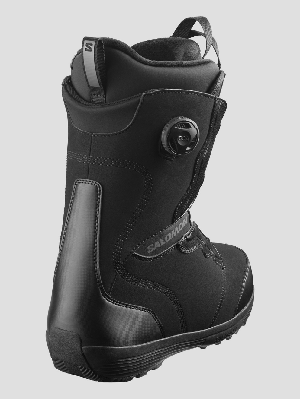 Salomon Ivy BOA SJ 2024 Snowboard Boots blk/black/castlerock gray