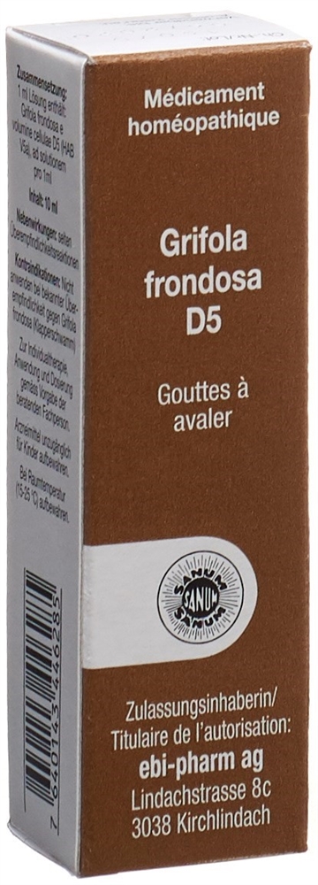 SANUM Grifola frondosa Tropfen 5 D 10 ml