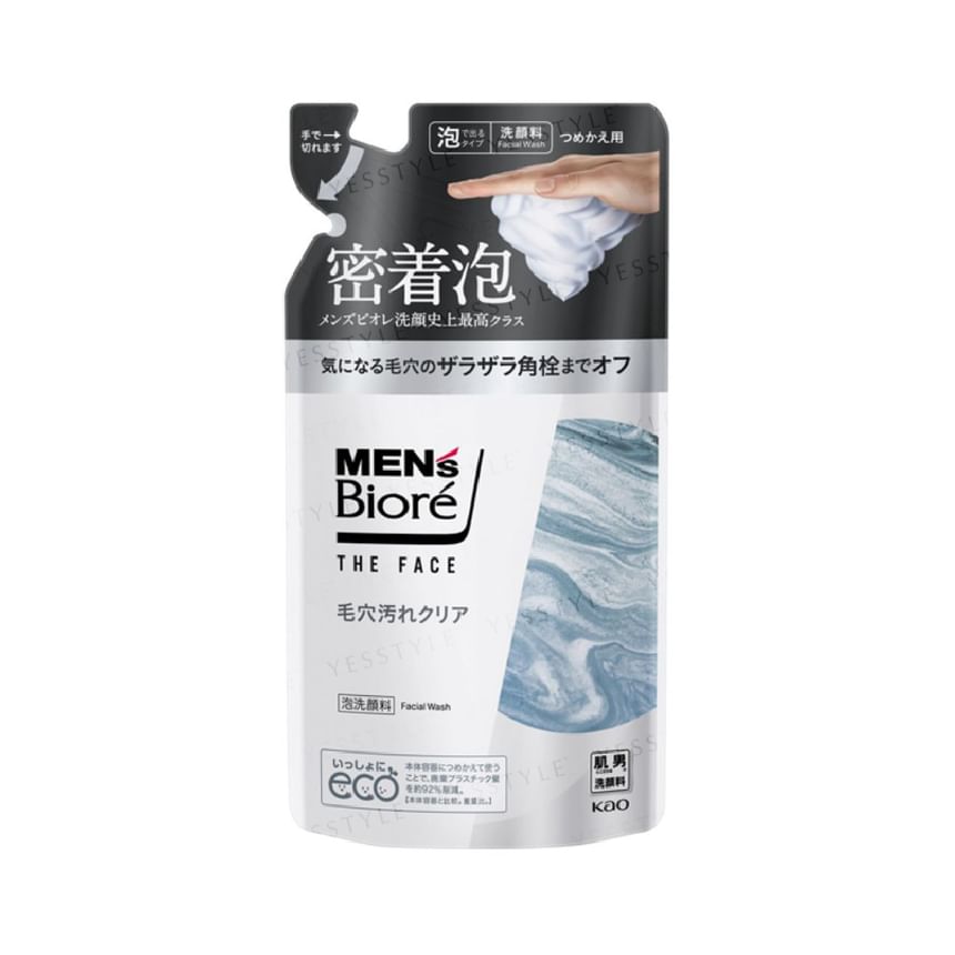 Kao - Biore The Face Foam Gezichtsreiniger voor Heren