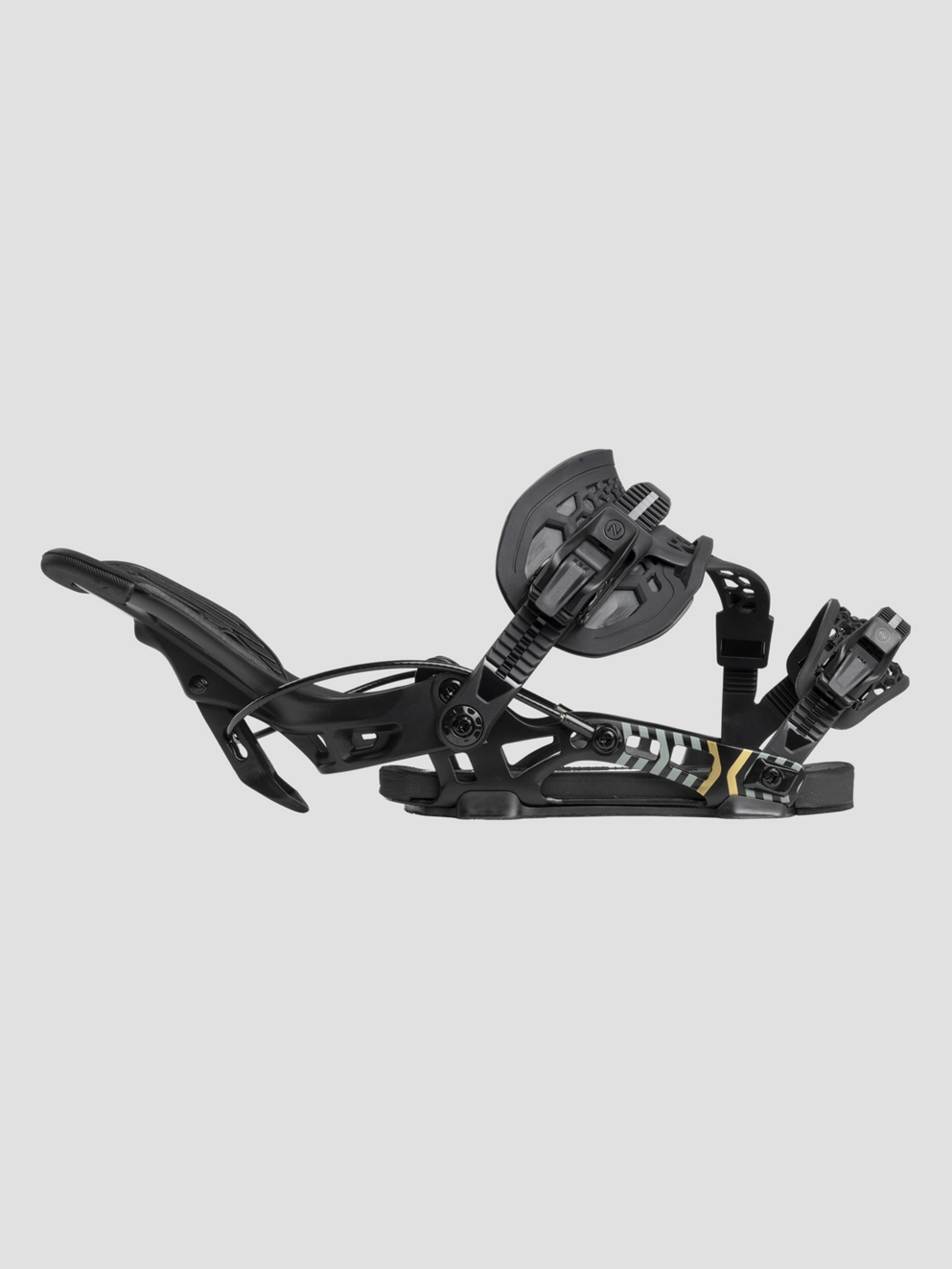 Nidecker Flow Nx2 Hybrid 2025 Snowboard Bindings black