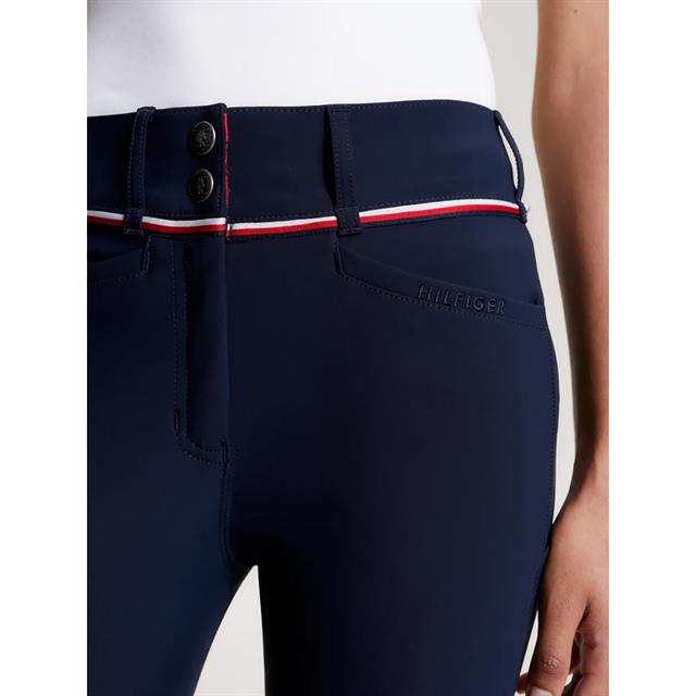 Paardrijbroek Tommy Hilfiger Geneva Knie Grip Donkerblauw