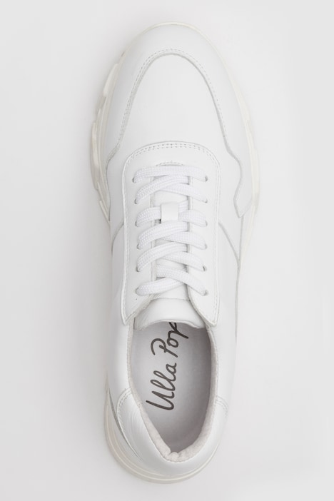 Leder-Sneaker, Nappaleder, Chunky-Sohle, Weite H