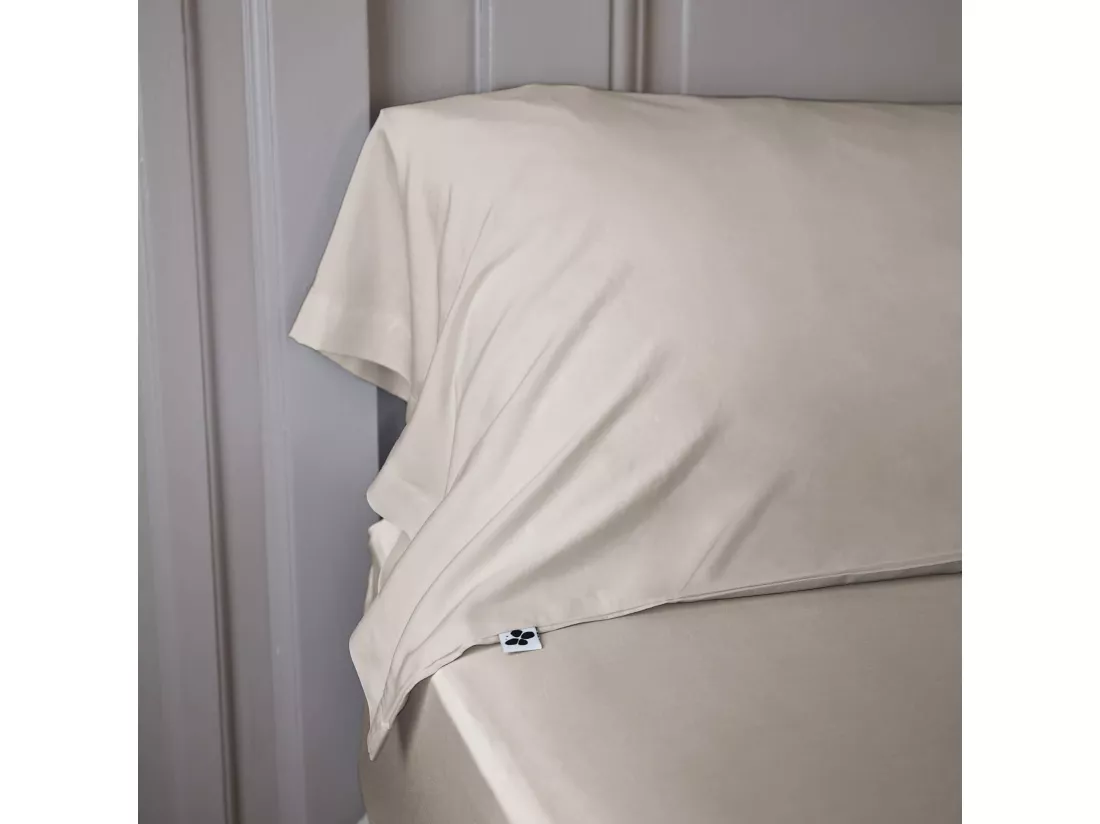 Taie de traversin en bambou 85x185 cm naturel